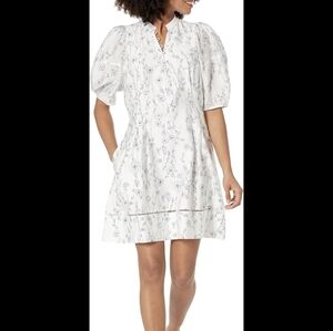 Club Monaco Ballon Sleeve Dress